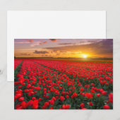 Bloemen | Botanische tuin Holland Bedankkaart (Voorkant / Achterkant)