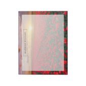 Bloemen | Botanische tuin Holland Notitieblok (Linkerzijde)