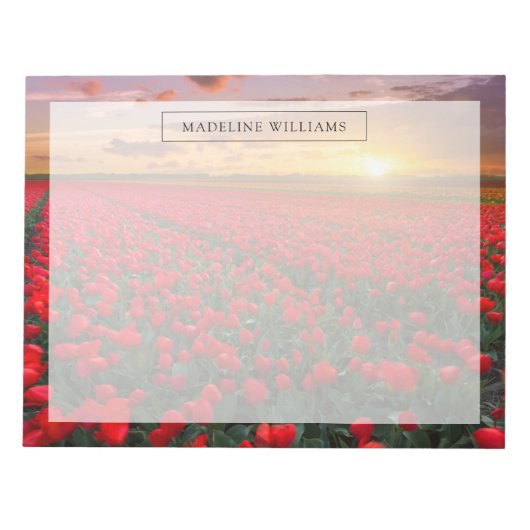 Bloemen | Botanische tuin Holland Notitieblok (Voorkant)