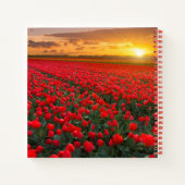 Bloemen | Botanische tuin Holland Notitieboek (Achterkant)