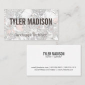 Bloemen | Botanische tuinbouwers Visitekaartje (Voorkant / Achterkant)