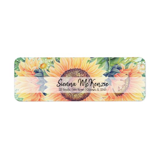 Bloemen bouquet voor alle gelegenheden etiket (Voorkant)