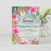 Bloemen bouquet voor alle gelegenheden kaart (Staand voorkant)