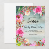 Bloemen bouquet voor alle gelegenheden kaart (Voorkant / Achterkant)