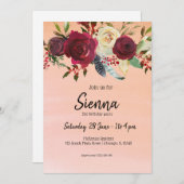 Bloemen bouquet voor alle gelegenheden kaart (Voorkant / Achterkant)