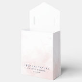 Bloemen Bourgogne groen botanische bruiloft Bedankdoosjes (Geopend)