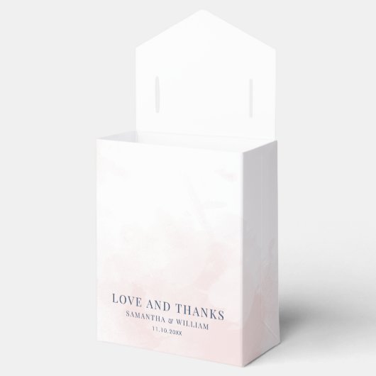 Bloemen Bourgogne groen botanische bruiloft Bedankdoosjes (Geopend)