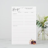 Bloemen Bourgondië Magenta Paarse keuken Recept Ka (Staand voorkant)