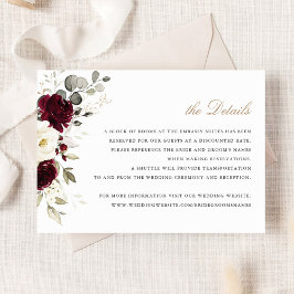 Bloemen Bourgondië wit groen details invoegen Kaart