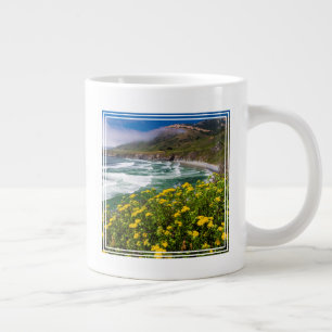 Bloemen boven Sand Dollar Beach Grote Koffiekop