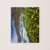 Bloemen boven Sand Dollar Beach Legpuzzel (Verticaal)