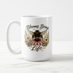 Bloemen Brengen Leven Koffiemok