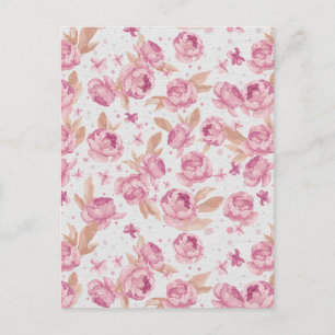 bloemen briefkaart