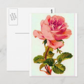 Bloemen Briefkaart (Voorkant / Achterkant)