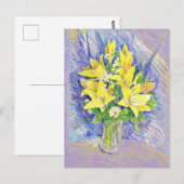 Bloemen Briefkaart (Voorkant / Achterkant)