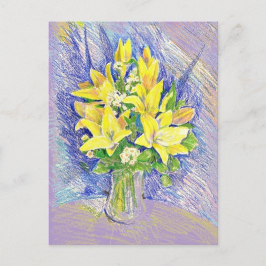 Bloemen Briefkaart (Voorkant)
