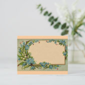  bloemen briefkaart (Staand voorkant)