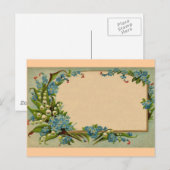  bloemen briefkaart (Voorkant / Achterkant)