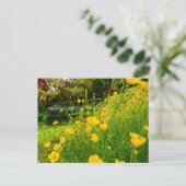 Bloemen Briefkaart (Staand voorkant)