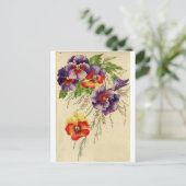 Bloemen Briefkaart (Staand voorkant)