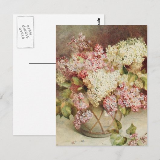 Bloemen Briefkaart (Voorkant / Achterkant)