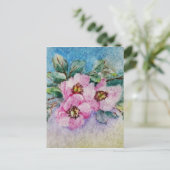 Bloemen Briefkaart (Staand voorkant)