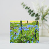 Bloemen Briefkaart (Staand voorkant)