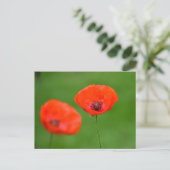 Bloemen Briefkaart (Staand voorkant)