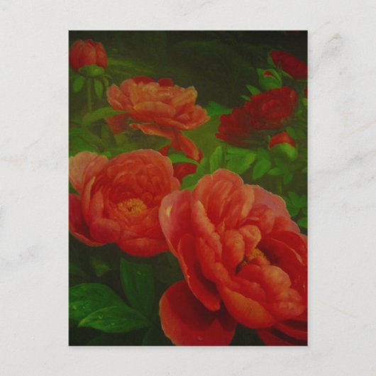 bloemen briefkaart (Voorkant)