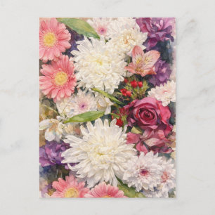 Bloemen Briefkaart