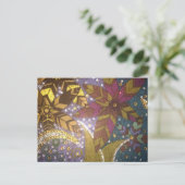 Bloemen Briefkaart (Staand voorkant)