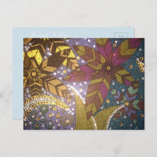 Bloemen Briefkaart (Voorkant / Achterkant)