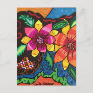 Bloemen Briefkaart