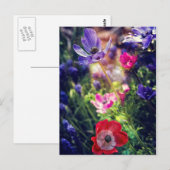 Bloemen Briefkaart (Voorkant / Achterkant)