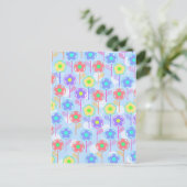 Bloemen Briefkaart (Staand voorkant)