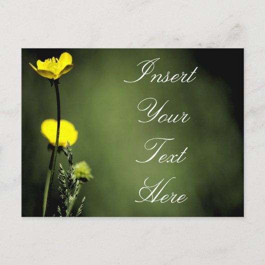 Bloemen Briefkaart (Voorkant)