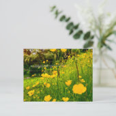 Bloemen Briefkaart (Staand voorkant)