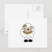 bloemen briefkaart (Voorkant / Achterkant)