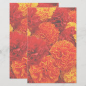 Bloemen Briefpapier (Voorkant / Achterkant)