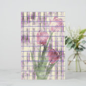 Bloemen Briefpapier (Staand voorkant)