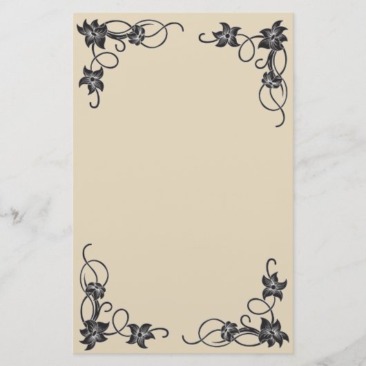BLOEMEN BRIEFPAPIER (Voorkant)