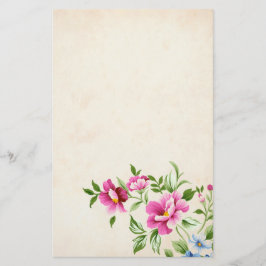 Bloemen Briefpapier
