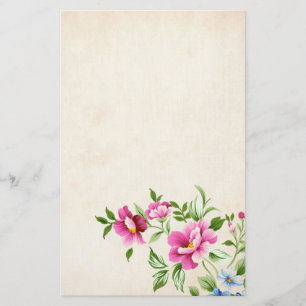 Bloemen Briefpapier