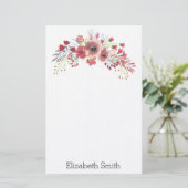 Bloemen Briefpapier (Staand voorkant)