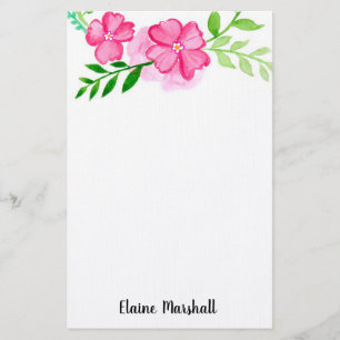 Bloemen Briefpapier