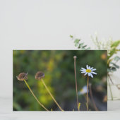 Bloemen Briefpapier (Staand voorkant)