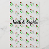 BLOEMEN, BRUID & BRUIGOM TRIVIA SHOWER GAMEKAART F FLYER (Achterkant)