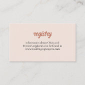 Bloemen Bruids Douche Uitnodiging Insert (Voorkant)