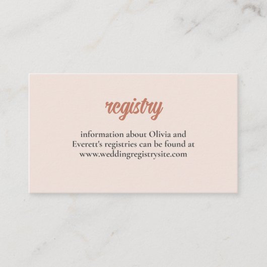 Bloemen Bruids Douche Uitnodiging Insert (Voorkant)