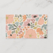 Bloemen Bruids Douche Uitnodiging Insert (Achterkant)